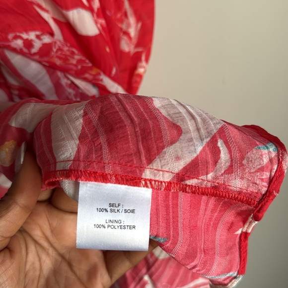 Tanya Taylor silk Parrot Tulip Sia Maxi Skirt 6 - Picture 11 of 14